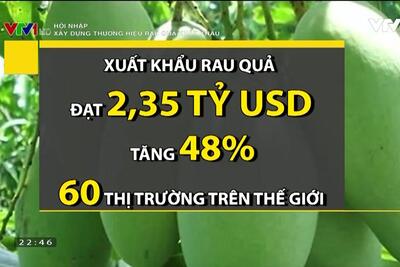 Xây dựng thương hiệu rau quả xuất khẩu