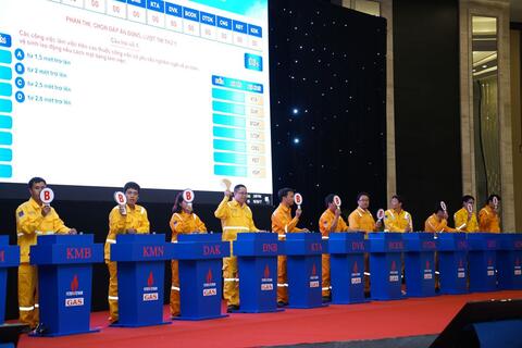 Hội thi An toàn - PCCC PV Gas năm 2017: Đề cao phong trào PCCC- bảo đảm an toàn và bảo vệ môi trường