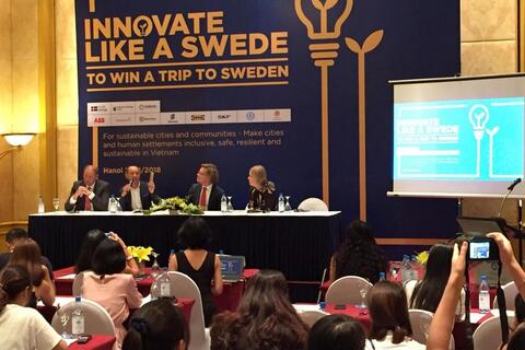 Phát động Cuộc thi 'Sáng tạo như người Thụy Điển' năm 2018