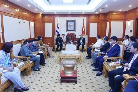 Việt Nam - Cuba: Đưa hợp tác khoa học và công nghệ đi vào chiều sâu