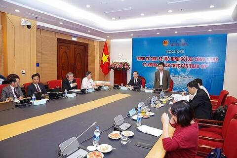 Kinh tế chia sẻ: chính sách nào để phát triển xe công nghệ?