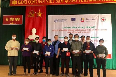 Bỉ hỗ trợ 300.000 USD hỗ trợ các tỉnh miền Trung bị ảnh hưởng bão lụt