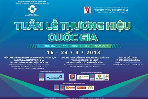THÔNG TIN BÁO CHÍ “TUẦN LỄ THƯƠNG HIỆU QUỐC GIA 2018”