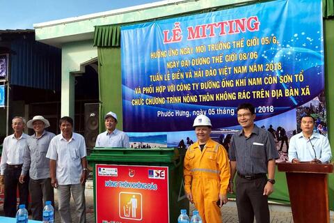 Tổ chức chương trình “Nông thôn không rác” tại BR-VT