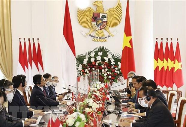 Việt Nam củng cố và mở rộng quan hệ Đối tác chiến lược với Indonesia hình ảnh 1 Viet Nam cung co va mo rong quan he Doi tac chien luoc voi Indonesia hinh anh 1